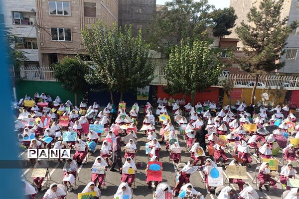 روز جهانی کودک و محیط زیست در مدارس شهرستان قدس