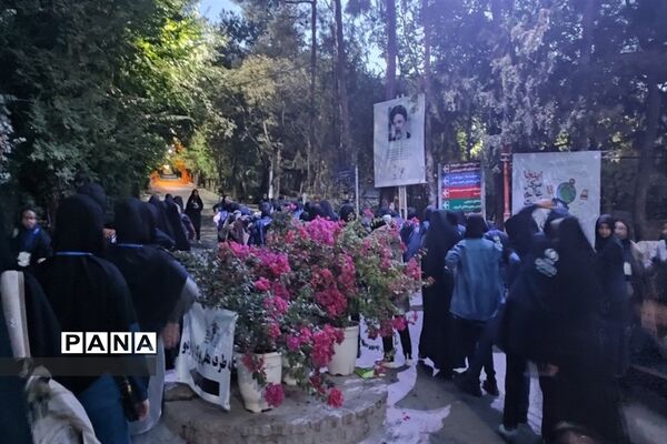 اردوی ملی آموزش دانش‌آموزان خبرنگار پانا در تهران