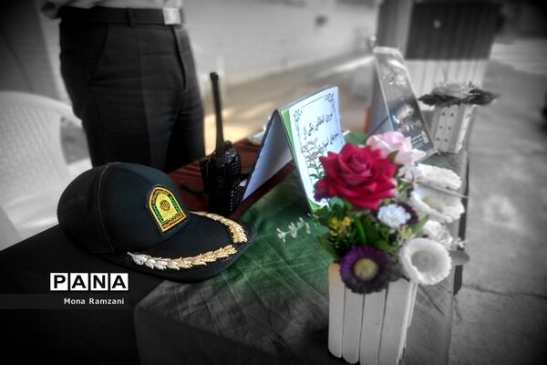 حضور جانشین فرماندهی انتظامی شهرستان کاشمر در دبیرستان الزهرا