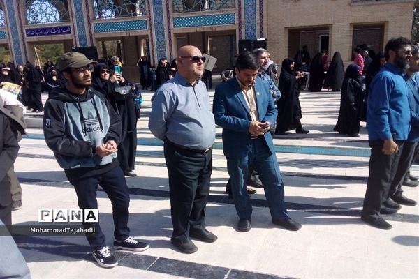 برگزاری مراسم راهپیمایی حمایت از طوفان الاقصی در سبزوار