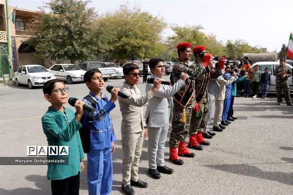 راهپیمایی ضد رژیم صهیونیستی در مهریز