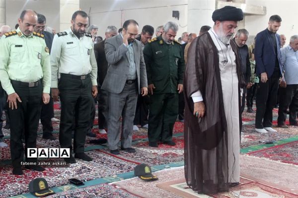 حمایت از مردم فلسطین در نماز جمعه گلوگاه