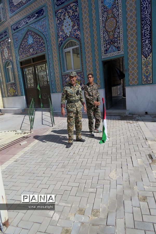 برگزاری راهپیمایی برای حمایت از کودکان فلسطینی در بجنورد