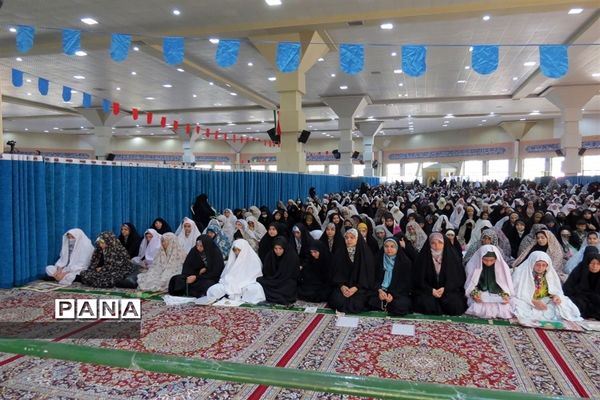 برگزاری راهپیمایی برای حمایت از کودکان فلسطینی در بجنورد