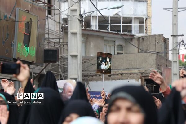 فریاد «مرگ بر اسرائیل» در شهرستان قدس طنین انداز شد