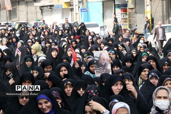 فریاد «مرگ بر اسرائیل» در شهرستان قدس طنین انداز شد