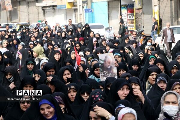 فریاد «مرگ بر اسرائیل» در شهرستان قدس طنین انداز شد
