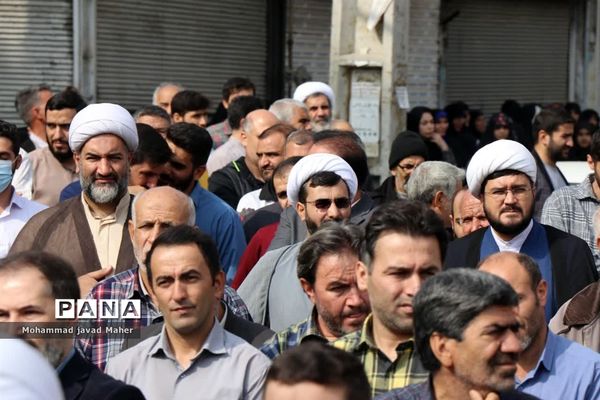 فریاد «مرگ بر اسرائیل» در شهرستان قدس طنین انداز شد