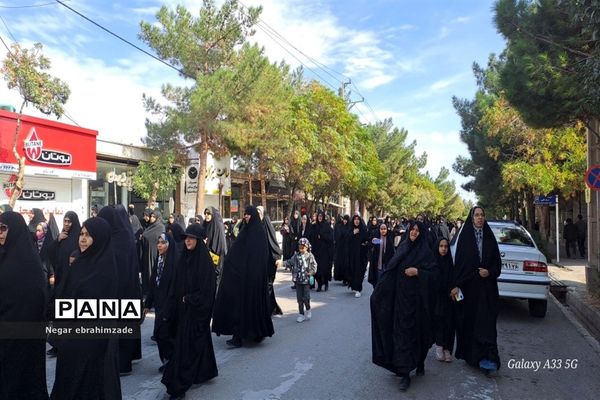 راهپیمایی پرشور مردم جاجرم در حمایت از فلسطین و عملیات طوفان الاقصی