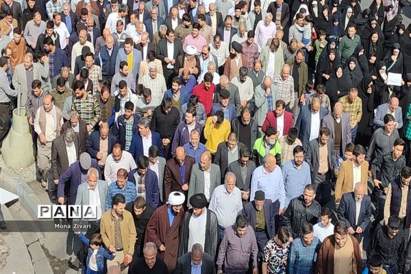 راهپیمایی مردم ولایت‌مدار گلستان در حمایت از مردم فلسطین