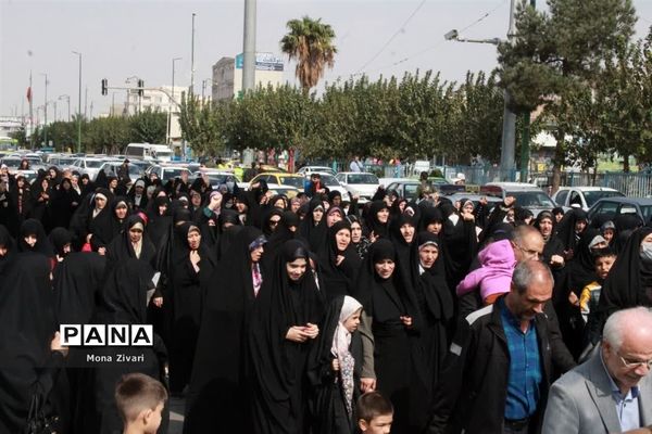 راهپیمایی مردم ولایت‌مدار گلستان در حمایت از مردم فلسطین