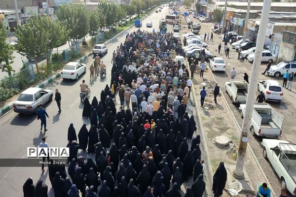 راهپیمایی مردم ولایت‌مدار گلستان در حمایت از مردم فلسطین