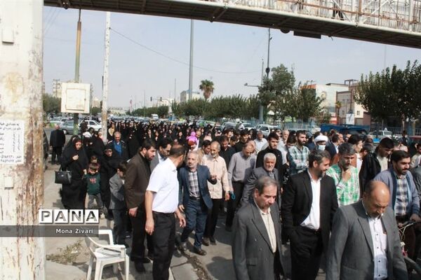 راهپیمایی مردم ولایت‌مدار گلستان در حمایت از مردم فلسطین