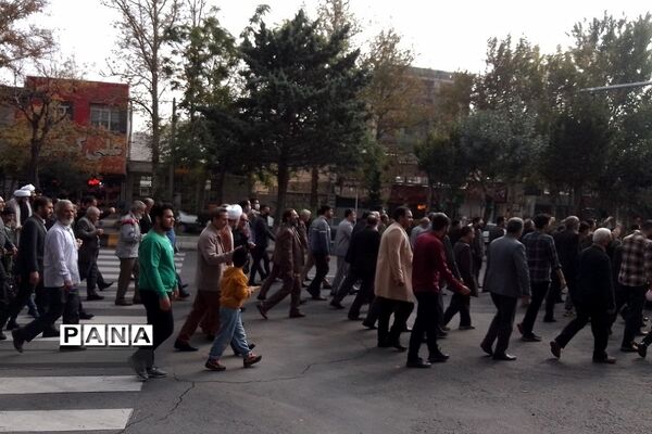 راهپیمایی حمایت از مقاومت فلسطین در رودهن