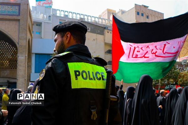 راهپیمایی مردم مشهد در حمایت از فلسطین