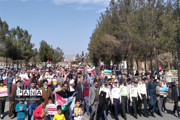 نوجوانان ایرانی یکدل و یک صدا با مردم فلسطین در طوفان الاقصی