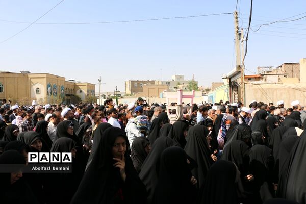راهپیمایی مردم قم در حمایت از مبارزان فلسطینی