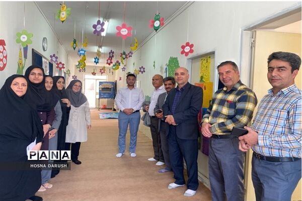 بازدید رئیس اداره آموزش و پرورش استثنایی ازمدارس شهرستان ششتمد