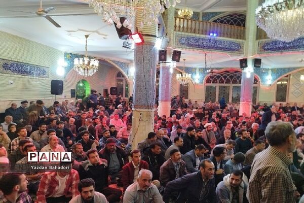 یادواره شهدای مدافع حرم مسجد امیرالمومنین (ع) کهنز