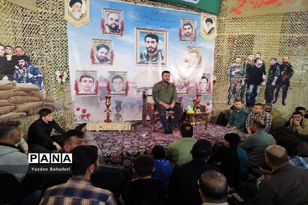 یادواره شهدای مدافع حرم مسجد امیرالمومنین (ع) کهنز