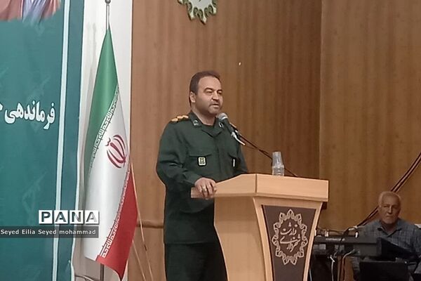 آیین تکریم و معارفه فرمانده حوزه ۳۳۷ حضرت علی اکبر(ع) سپاه ناحیه حضرت عبدالعظیم حسنی(ع)
