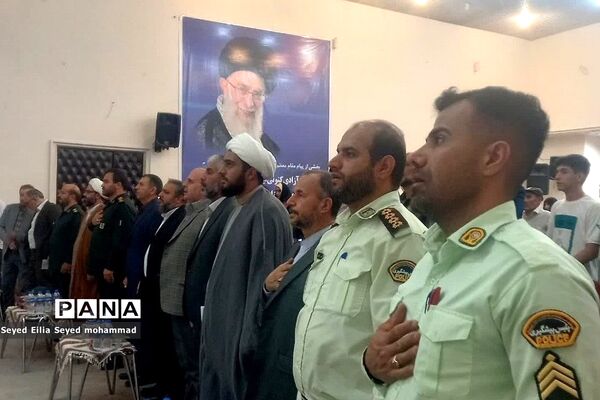 آیین تکریم و معارفه فرمانده حوزه ۳۳۷ حضرت علی اکبر(ع) سپاه ناحیه حضرت عبدالعظیم حسنی(ع)