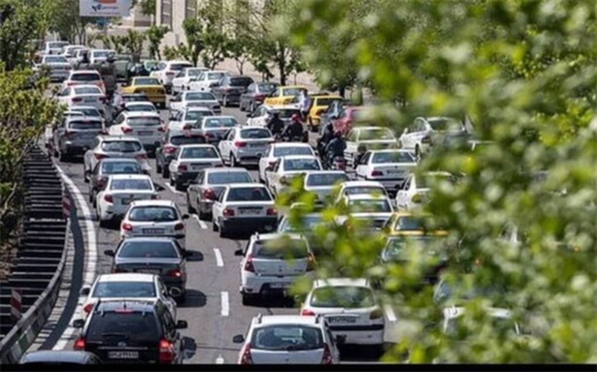 ترافیک سنگین در آزادراه کرج – تهران