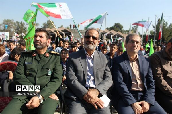 آیین افتتاحیه اردوهای دانش‌آموزی راهیان بهشت در شهر تهران