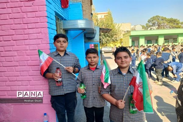 پویش اهدای آب به مردم مظلوم فلسطین درمدارس شهرستان اسلامشهر