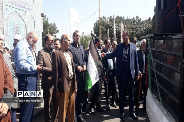 راهپیمایی مردم شهرستان قرچک علیه رژیم صهیونستی