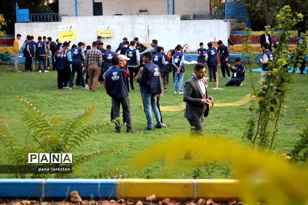 برگزاری بازی‌های تاما توسط دانش‌آموزخبرنگاران پانای لرستان در اردوگاه شهید باهنر تهران