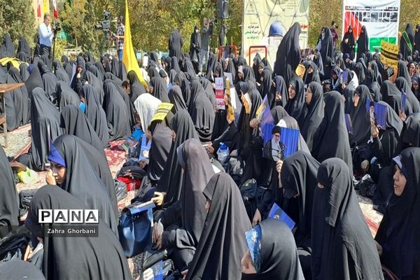تجمع بانوان حوزوی در محکومیت جنایات رژیم صهیونیستی