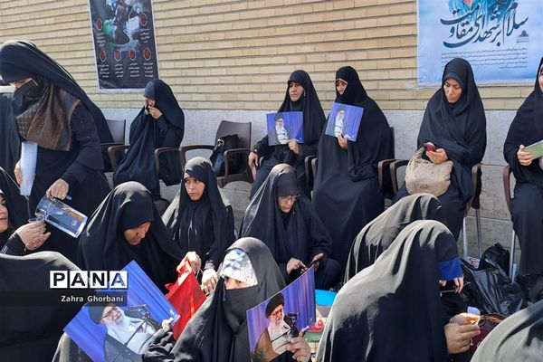 تجمع بانوان حوزوی در محکومیت جنایات رژیم صهیونیستی