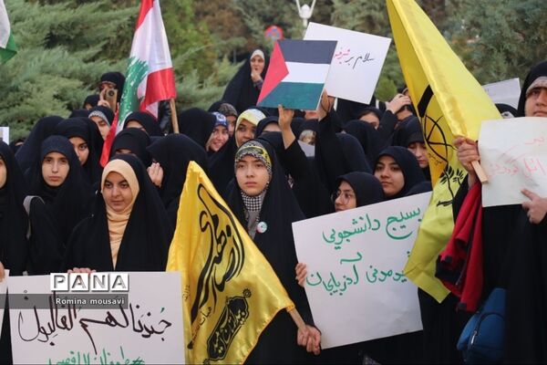 اجتماع طلاب، دانشجویان، دانش‌آموزان به درخواست گروه‌های مقاومت فلسطین