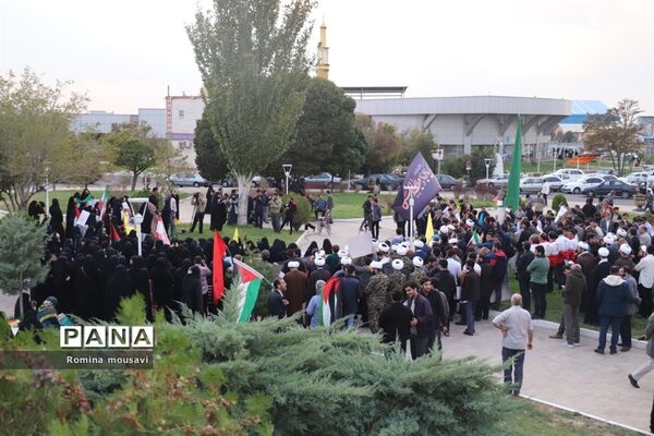اجتماع طلاب، دانشجویان، دانش‌آموزان به درخواست گروه‌های مقاومت فلسطین
