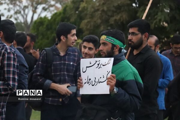اجتماع طلاب، دانشجویان، دانش‌آموزان به درخواست گروه‌های مقاومت فلسطین