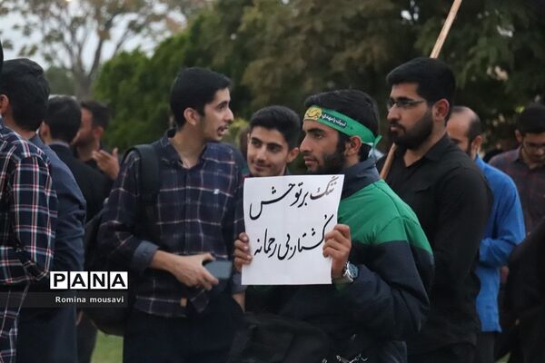 اجتماع طلاب، دانشجویان، دانش‌آموزان به درخواست گروه‌های مقاومت فلسطین