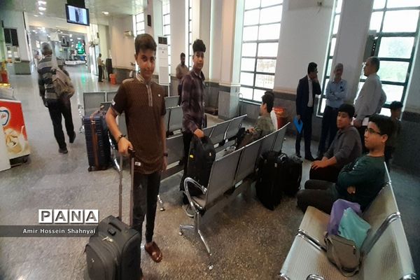 اعزام دانش‌آموزان پسر استان بوشهر به دوره کشوری آموزش خبرنگاران پانا