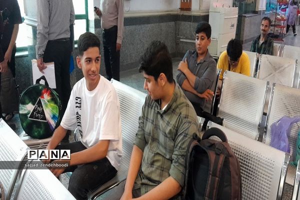 اعزام دانش‌آموزان پسر استان بوشهر به دوره کشوری آموزش خبرنگاران پانا