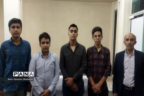 اعزام دانش‌آموزان پسر استان بوشهر به دوره کشوری آموزش خبرنگاران پانا