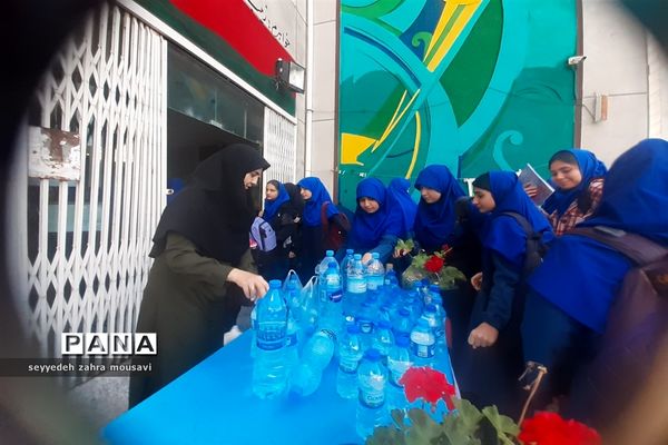 پویش طوفان آب در ساری