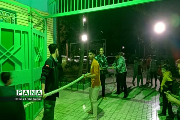 برگزاری مسابقات ورزشی در شهرک شهید درخشان رابط کریم