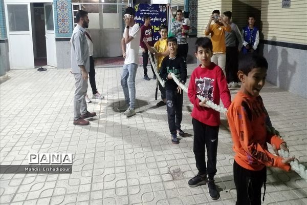 برگزاری مسابقات ورزشی در شهرک شهید درخشان رابط کریم