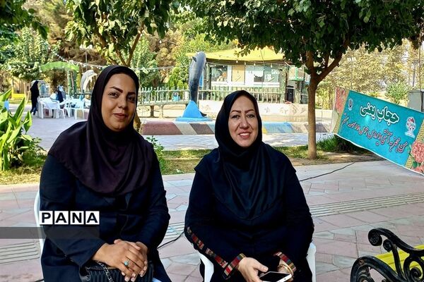 اجرای طرح لبخند اردوهای یک‌روزه شهید نیری در بوستان پانزده خرداد شهرستان‌ورامین