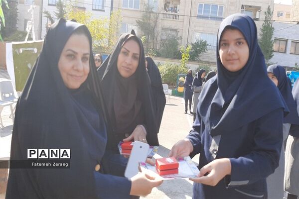 بازدید مسئولین آموزش و پرورش ناحیه ۷ از طرح پیش به سوی تندرستی جسم و روان