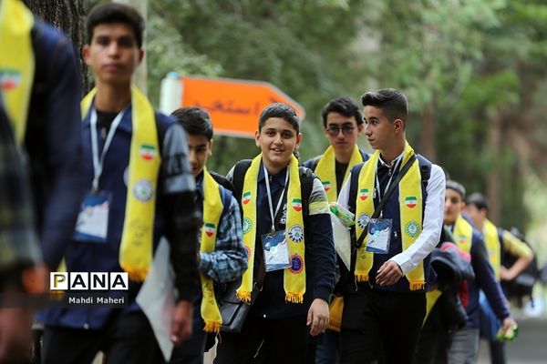 آیین افتتاحیه اردوی ملی آموزش دانش‌آموز خبرنگاران خبرگزاری پانا(ویژه پسران)
