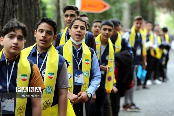 آیین افتتاحیه اردوی ملی آموزش دانش‌آموز خبرنگاران خبرگزاری پانا(ویژه پسران)