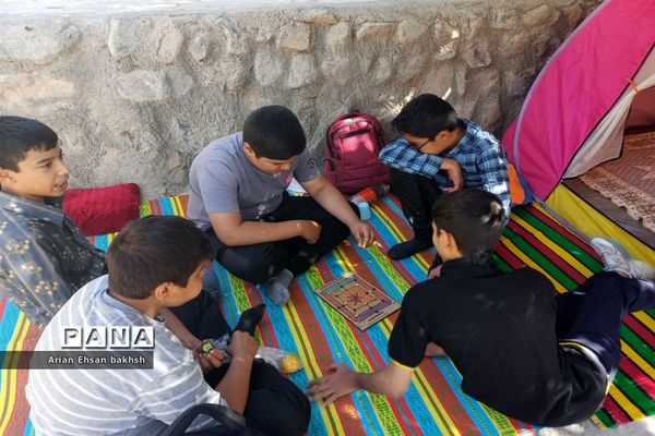 اولین اردوی دانش‌آموزان دبیرستان پسرانه نمونه دانش  کاشمر