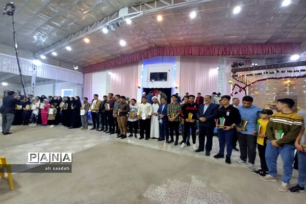 آیین تجلیل از نخبگان و افتخار آفرینان کنکور سراسری ۱۴۰۲ هزار مسجد-شهرستان کلات