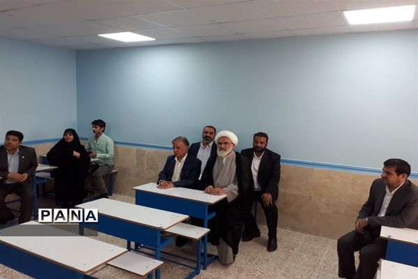 افتتاح مدرسه ۱۲ کلاسه مهر عظام در آبادان